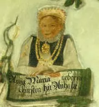 Zeitstrahl Anna Maria von Anhalt